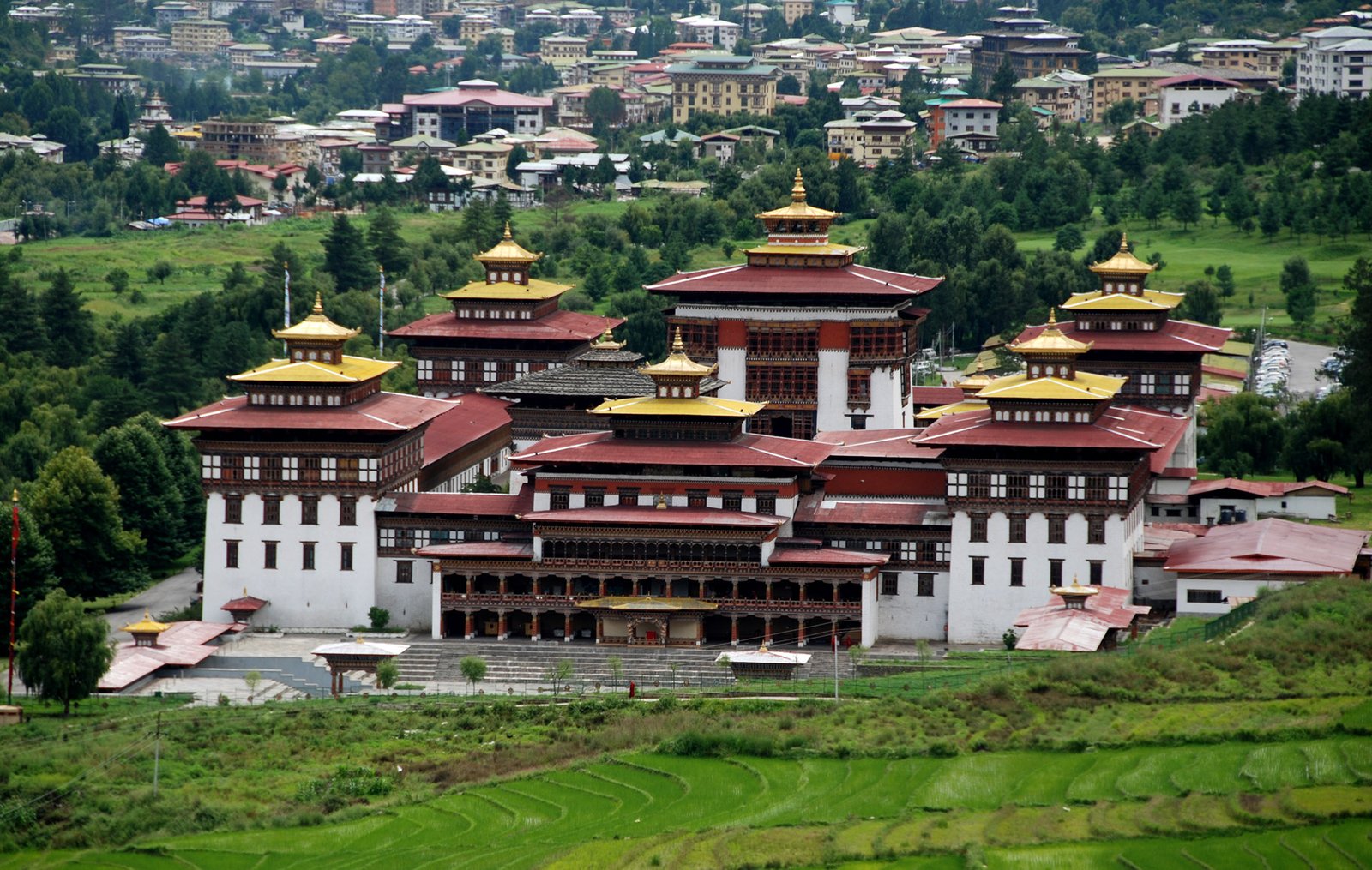 Tashichho Dzong Fortress